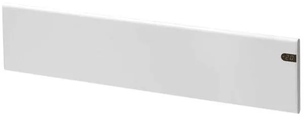 Adax Neo sokkellist elektrisk varmeapparat 1200W 400V, 200x1450x80 mm, Hvit