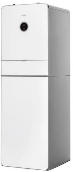 Bosch Compress 7000i AWM 17 Luft/vann-varmepumpe for 13 og 17 kW, hvit, innendørsenhet